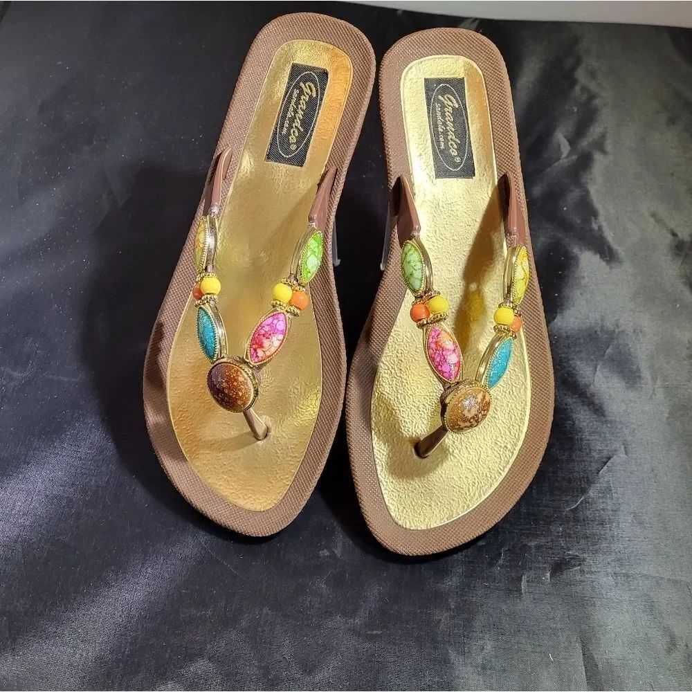 GRANDCO SANDAL WITH BEADS - Picture 12 of 13